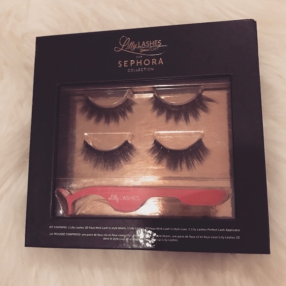 Sephora Other - Faux mink lashes